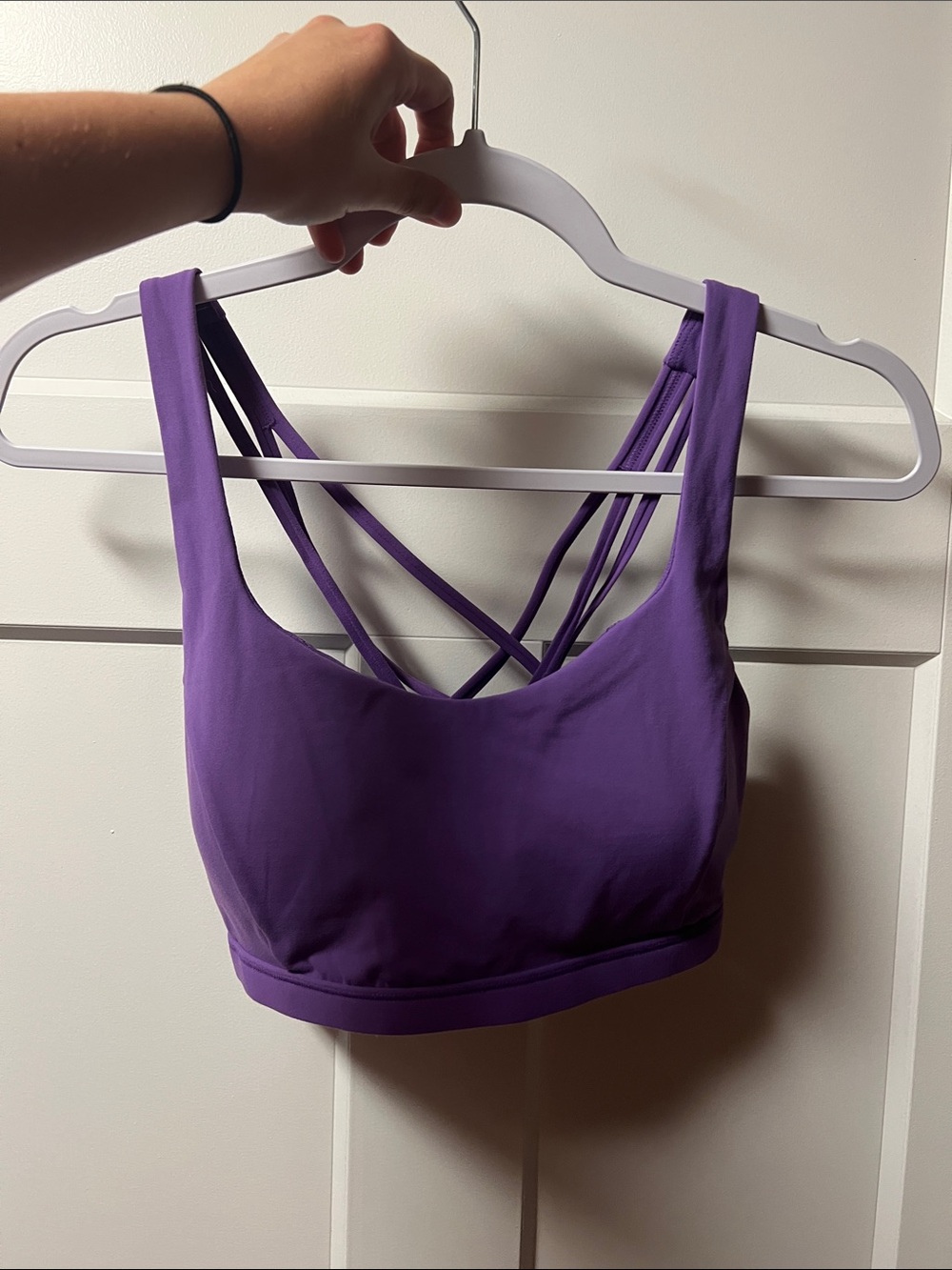 CRZ Yoga women’s strappy sports bra